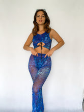 Load image into Gallery viewer, Azure Cutout Vest Top