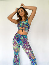 Load image into Gallery viewer, Jungle Cutout Vest Top