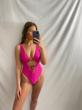 Load image into Gallery viewer, Pink Multiway Swimsuit - Plain
